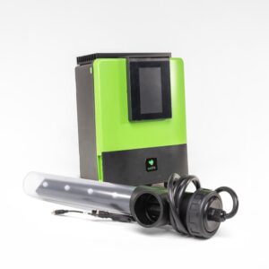 Oxilife 2.  Med touch-display. Frit klor inkl. flowkontrol, wifi, ph pumpe, sugelanse