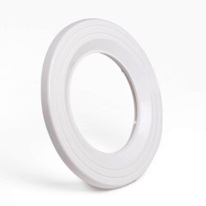 Fläns vit m. universalsats f.LED par 56 Seamaid