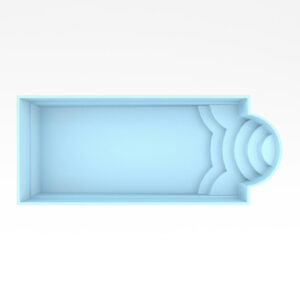 Fiberpool modell Paris 8 x 3,2 x 1,52 m