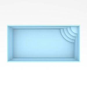 Fiberpool modell Bern 6 x 3 x 1,5 m