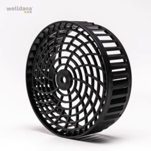 Motor kølevinge cover f. Hanning motor  f. Badu  1,1 kw Eco VS motor