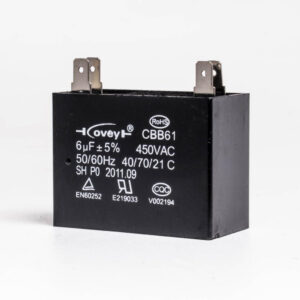 Fan Motor Capacitance For 9,5kw and 14kw units.