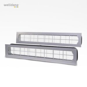 Vägggenomföringssats med galler DHP 55