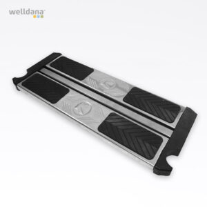 Dobbelt trin til stiger ø43mm AISI 316