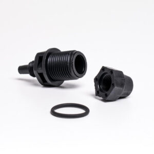 Mutter+ O-ring+ slangadapter f. kemikaliepump