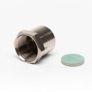 Blændprop til af/overløb Omløber og pakning